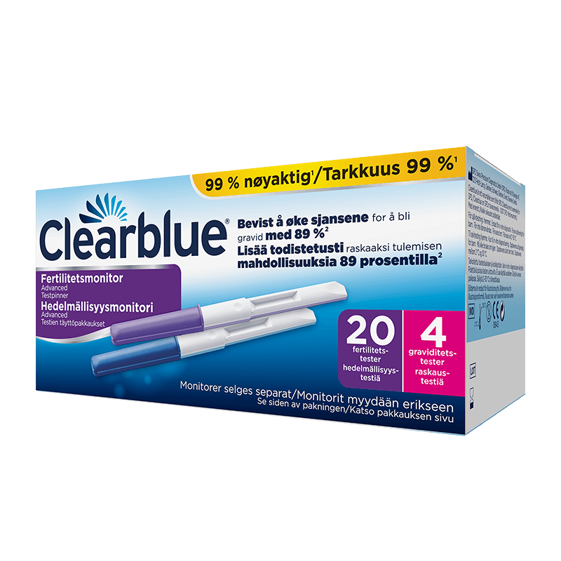 Testpenne Til Clearblue Advanced Fertilitetsmonitor fra Babyplan
