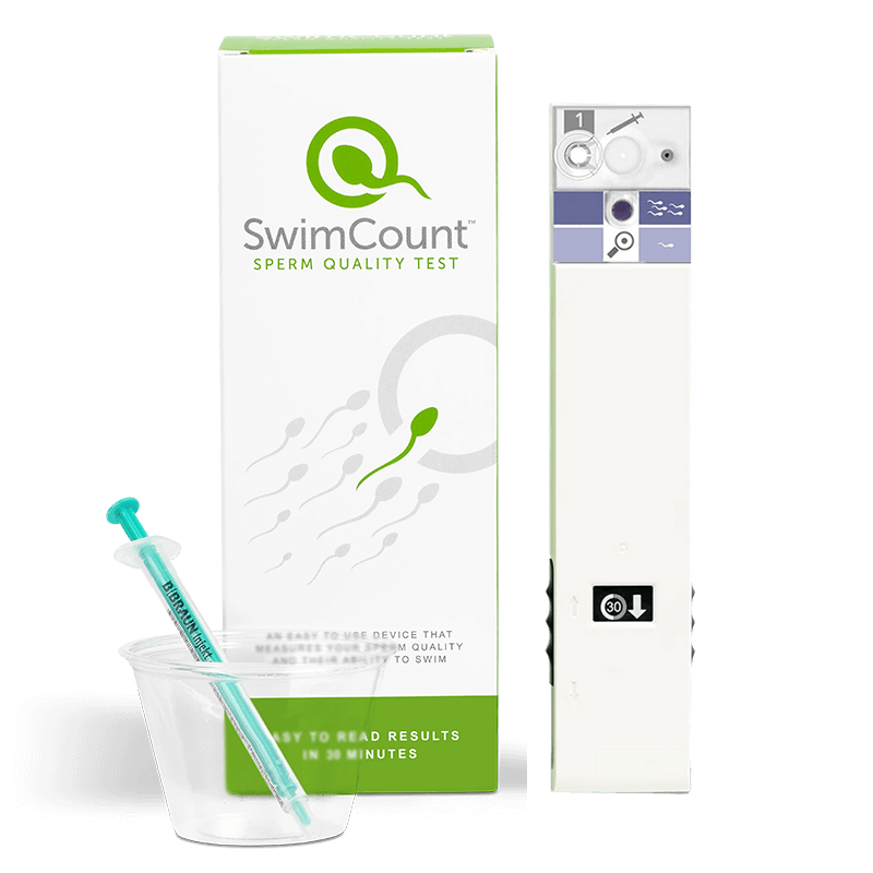Swimcount Sædkvalitetstest - Hurtig Hjemmetest til Mænd