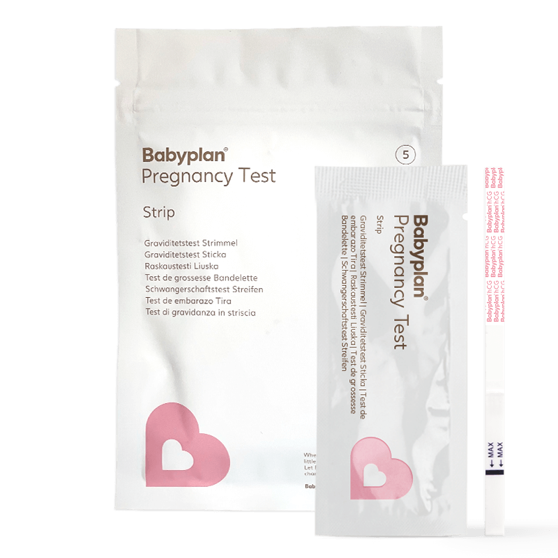 Graviditetstest Strimmel fra Babyplan - Hurtigt og Sikkert svar