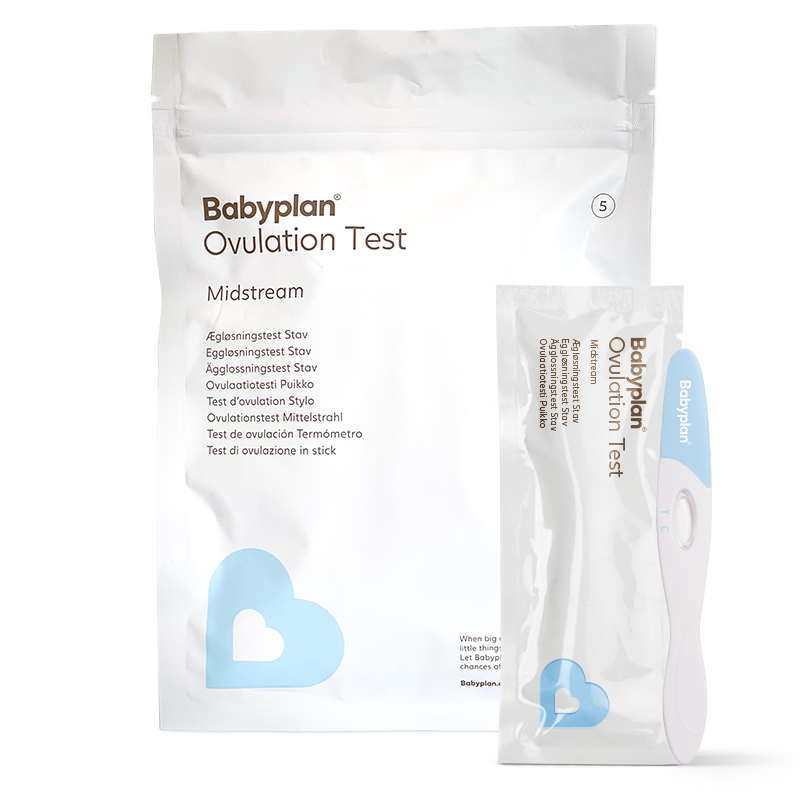 Ægløsningstest Stav fra Babyplan - Find din frugtbare periode