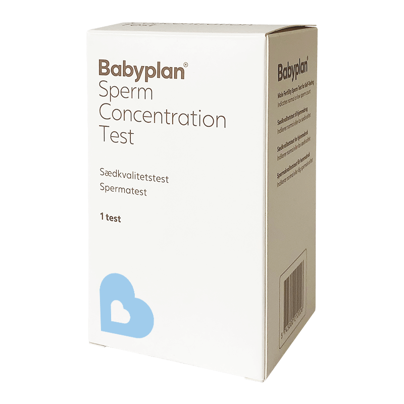 Sædkvalitetstest til hjemmebrug fra Babyplan