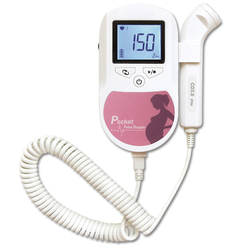 Contec Baby Sound C Fetal Doppler med Gel - Lyt til hjertelyd!