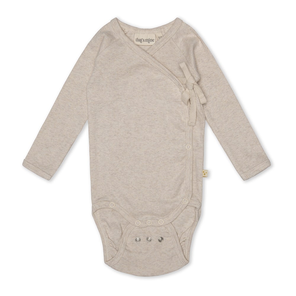 Becca Slå Om Bodystocking   Light Brown Melange   50 Cm     0 M fra That's Mine