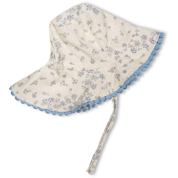 Cilla Hat med Sprinkles Hjerter i Gul - Sommerhat til Børn