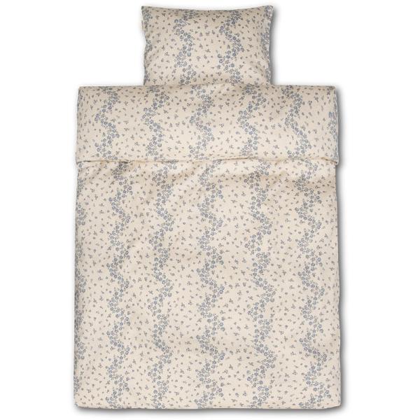 Levi Sengetøj Sprinkles Hearts Off White til Baby - Udsalg!