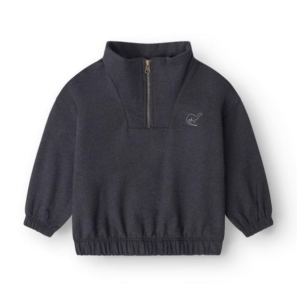 Julius Sweatshirt Raven - Økologisk og Komfortabel