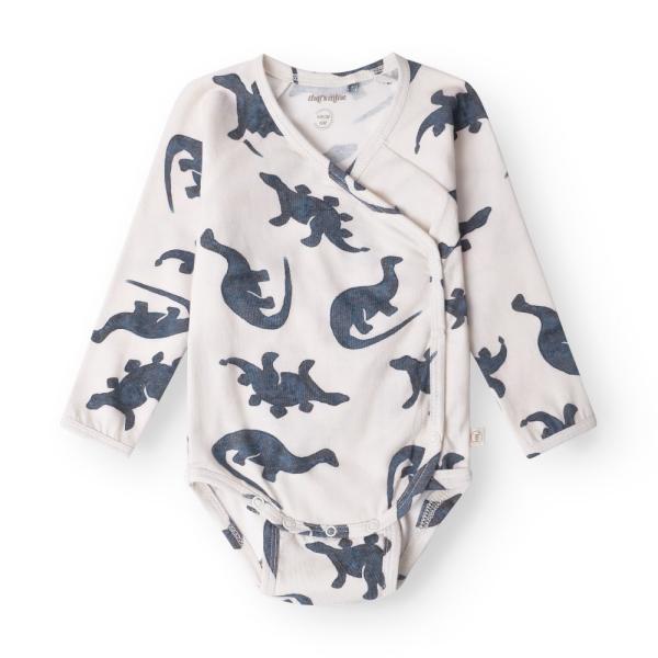 Elimar Slå Om Bodystocking Mono Dino til Nyfødte