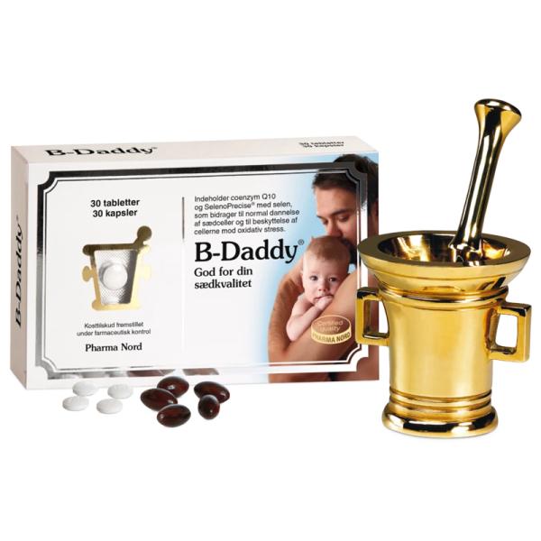 B Daddy Til Manden - Kosttilskud til Sunde Sædceller