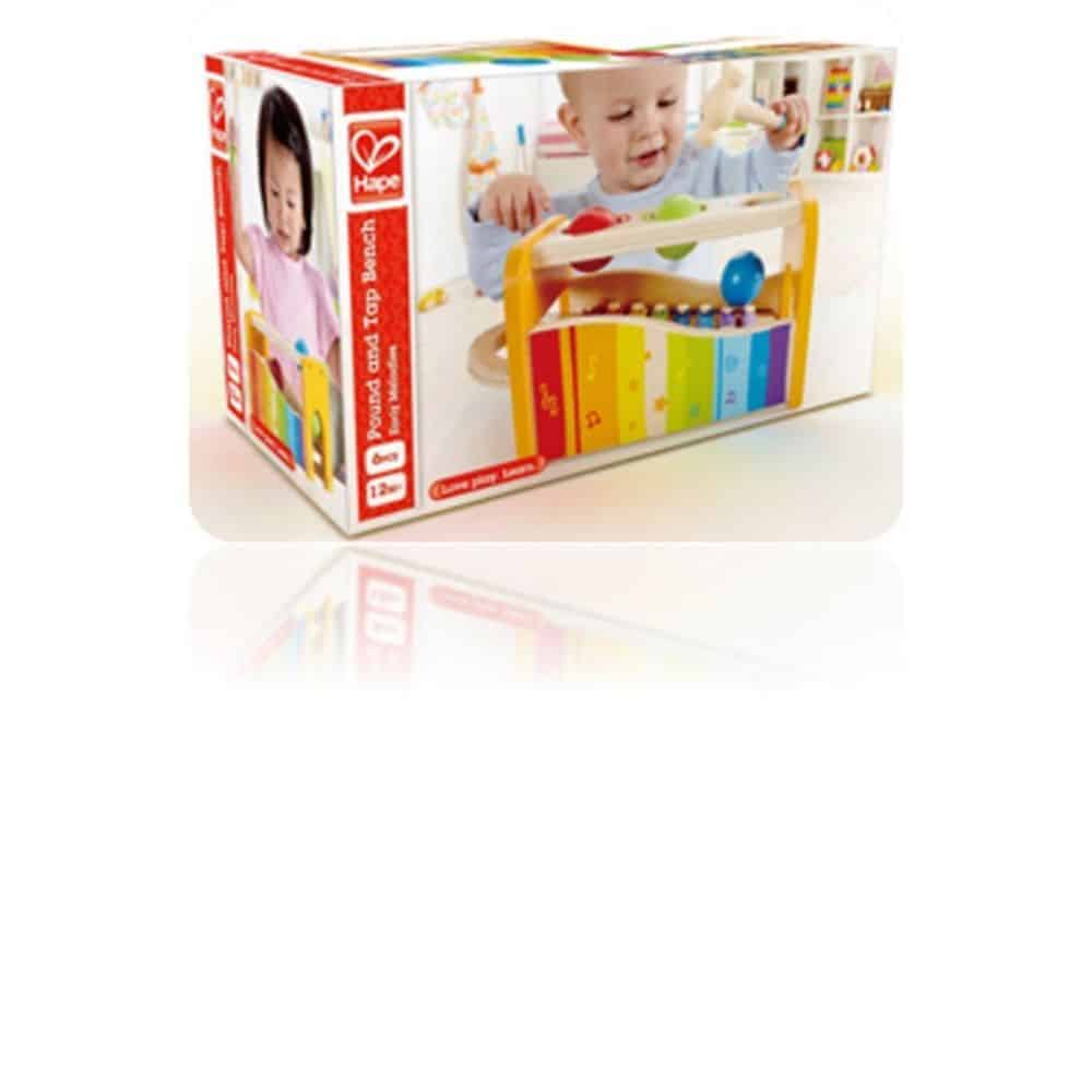 Pound And Tap Bench fra Hape