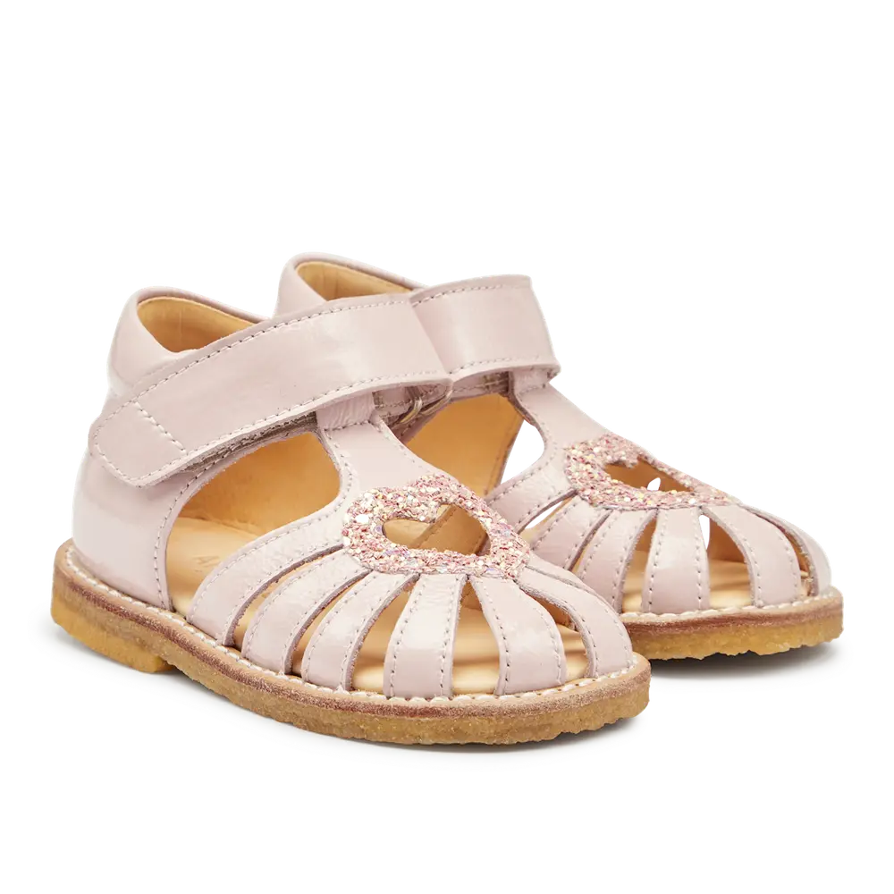 Hjertesandal Med Glitter   3057   23 fra Angulus