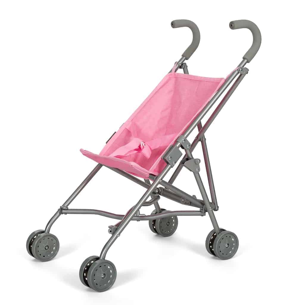 Paraply Klapvogn Pink fra Mamamemo