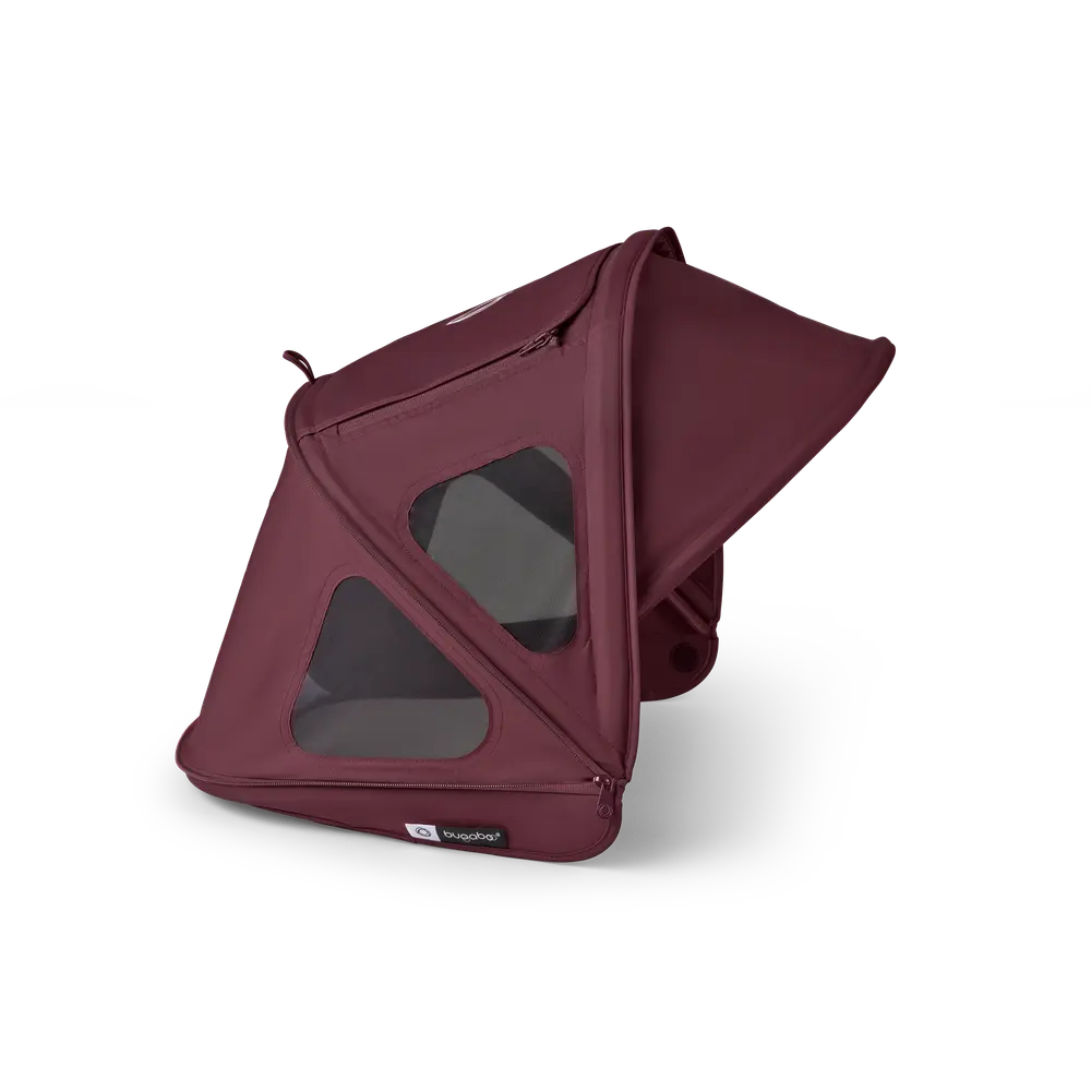 Dragonfly Breezy Sun Canopy   Dark Cherry fra Bugaboo