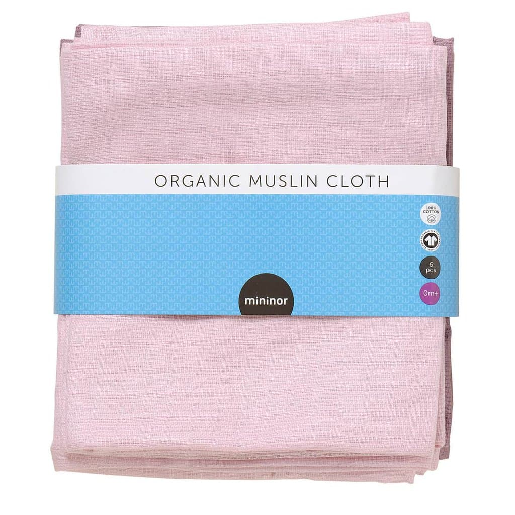 Stofble økologisk Rosa   Lilla 6   Pak fra Mininor