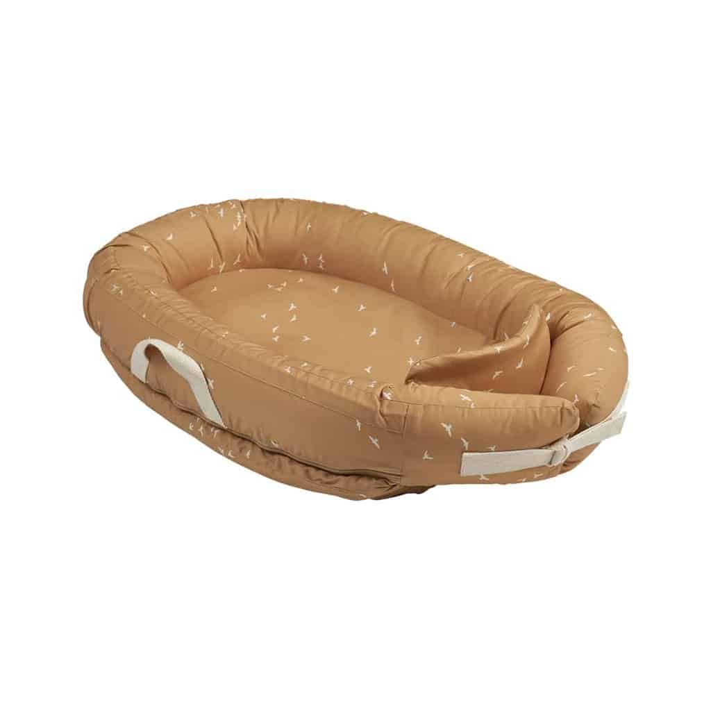 Babynest Premium   Warm Beige Flying fra Voksi