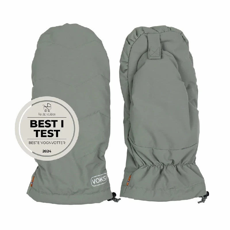 Barnevognshandsker i Meadow Green fra Voksi - Hold hænderne varme!