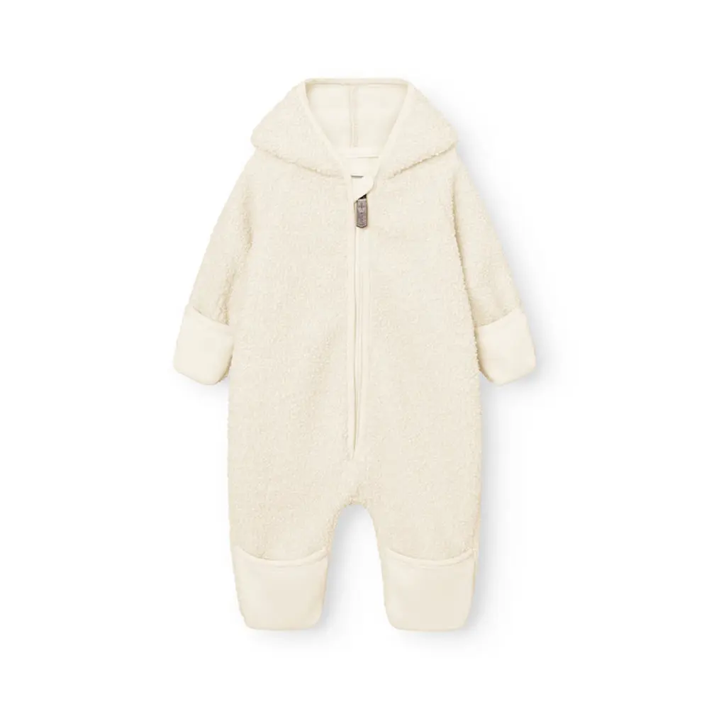 Matadel Teddyfleece Køredragt i Angora Cream fra Mini A Ture