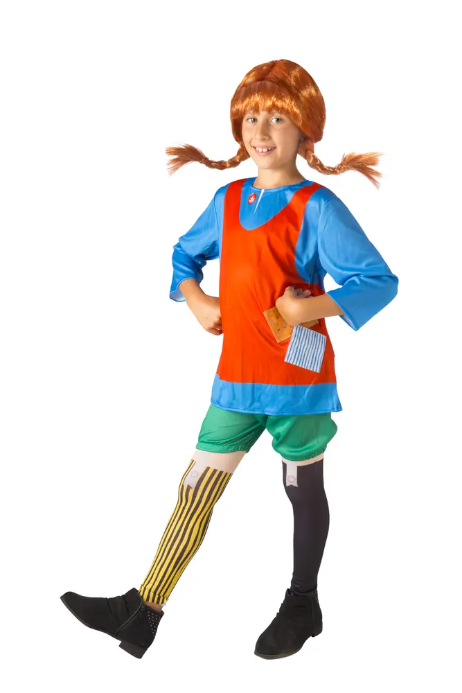 Pippe Langstrømpe   Rød   7 9 år fra Ciao