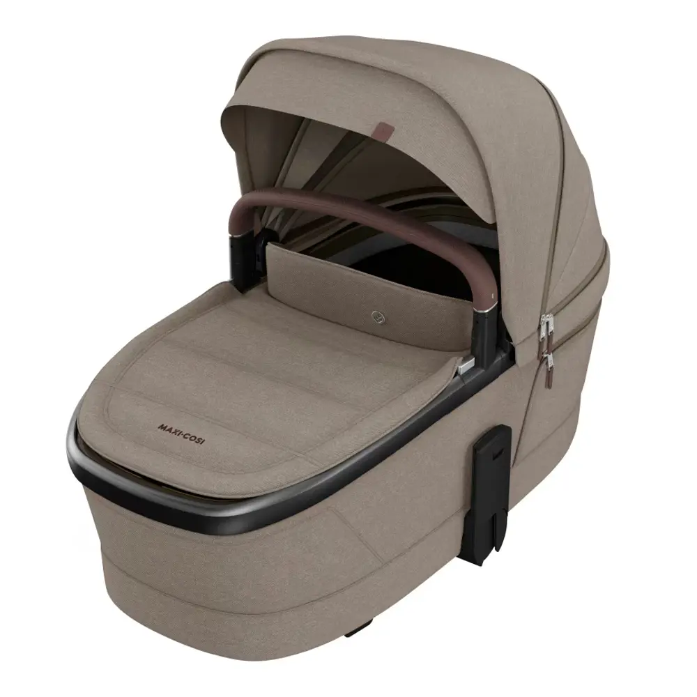 Fame Carrycot Twillic Truffle fra Maxi-Cosi - Komfortabel liggedel