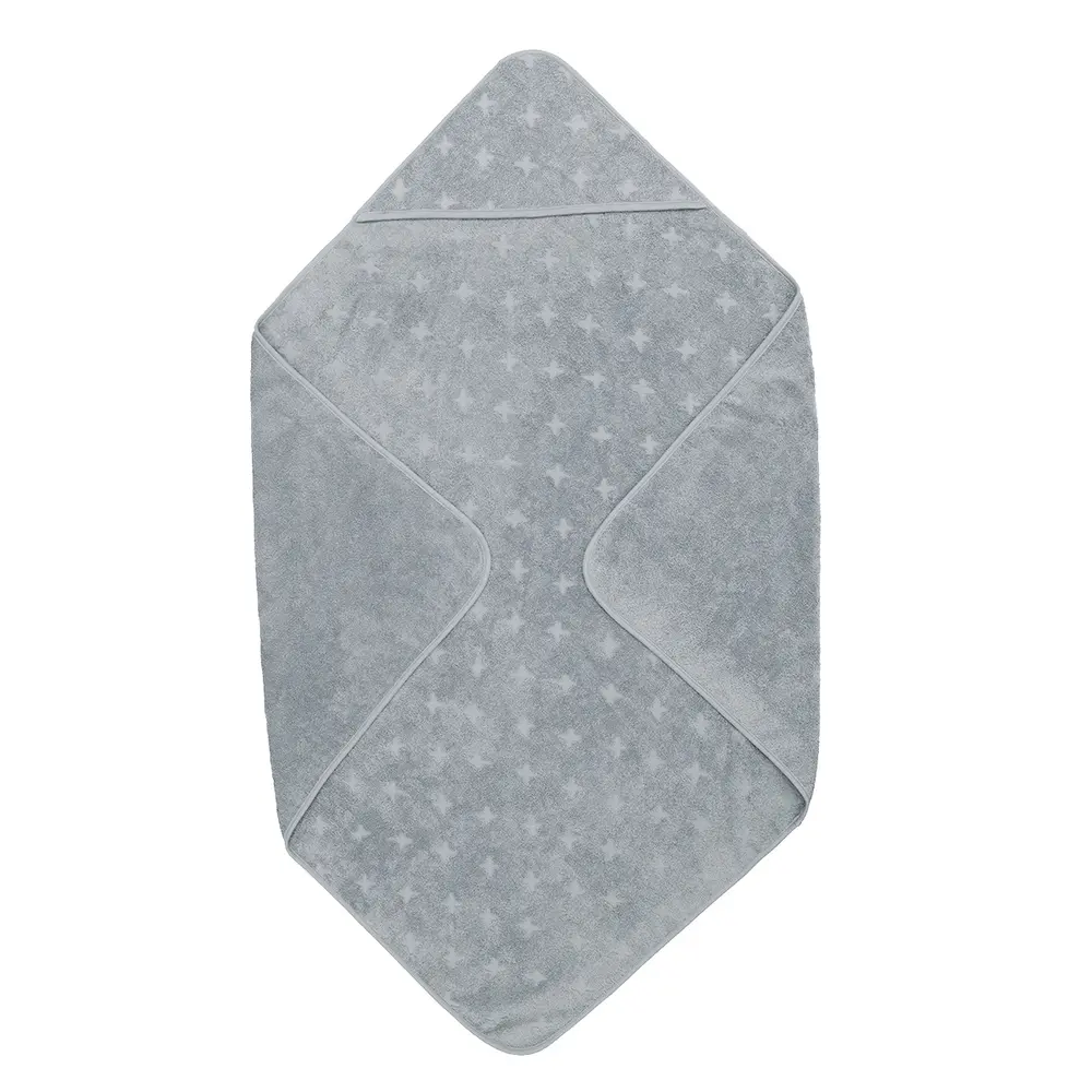 Baby Håndklæde, 100x100 Cm   Jasmin Blue fra Müsli