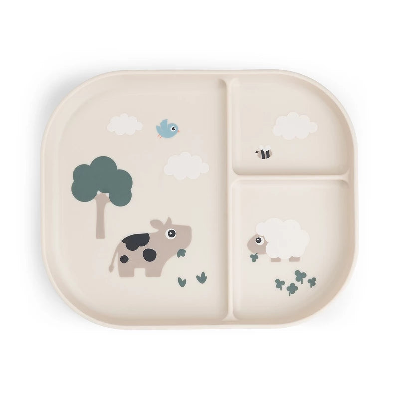 Foodie Inddelt Tallerken Tiny Farm Sand fra Done By Deer