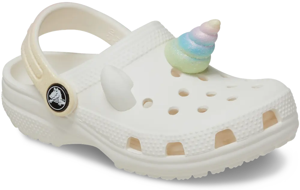 Classic Iam Regnbue Unicorn   Chalk   25 26 fra Crocs
