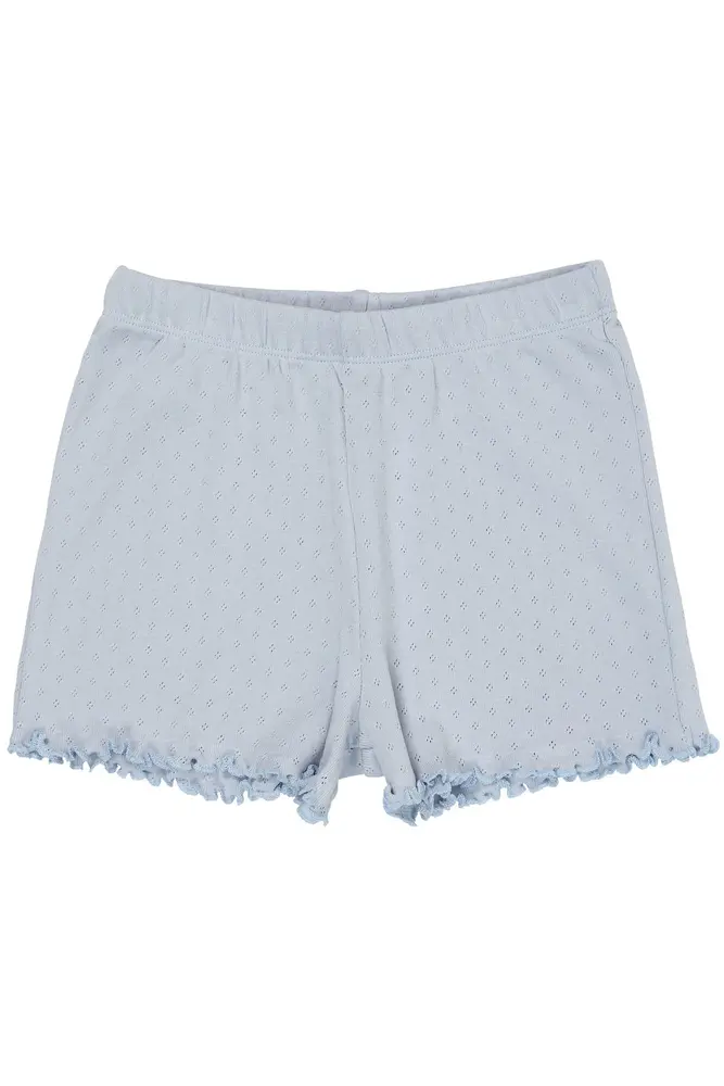 Pointelle Shorts   Dusty Blue   110 fra Copenhagen Colors