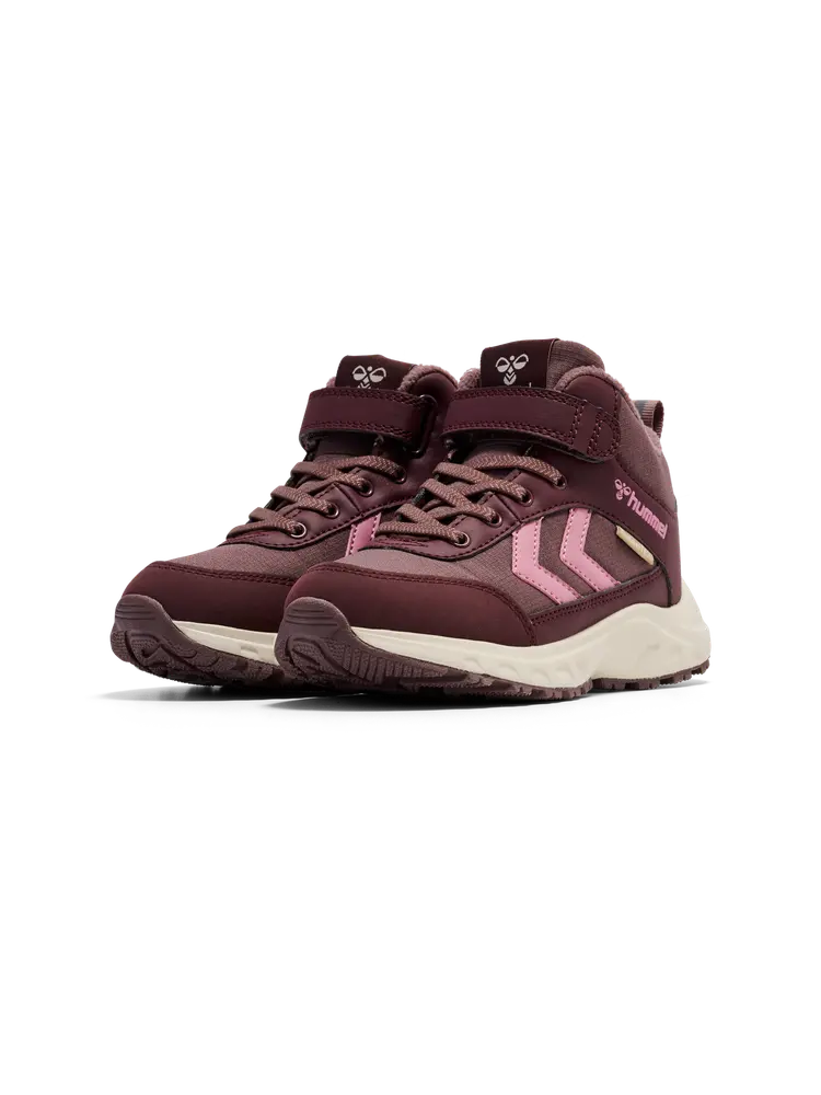 Hummel Root Tex Jr Sneakers i Vineyard Wine - Komfort til Børn