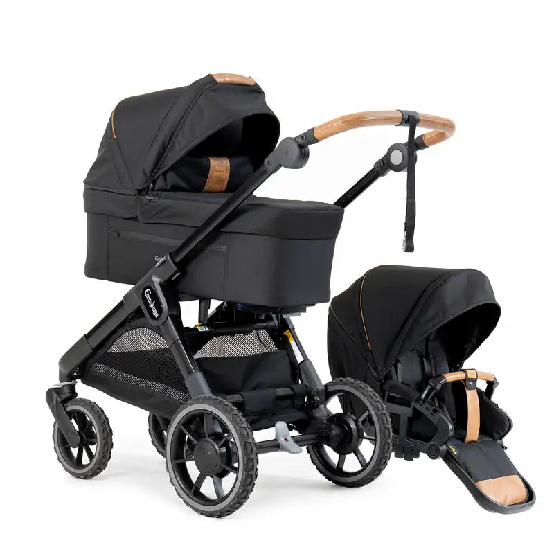 Sento Max Flat Combi   Outdoor Black fra Emmaljunga