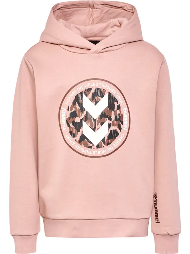 Chilli Hoodie i Adobe Rose fra Hummel - Cardigan til børn