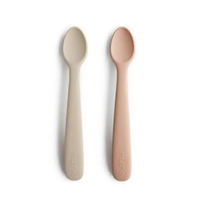 Silikone Babyskeer 2   Pak Blush Shifting Sand fra Mushie