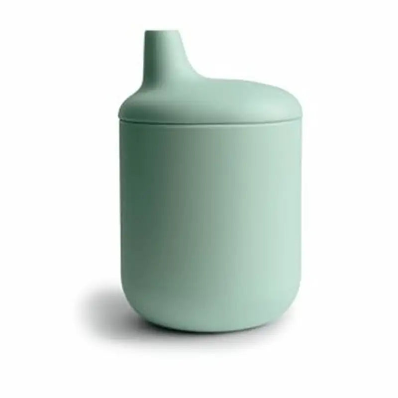 Silikone Sippy Kop Cambridge Blue fra Mushie