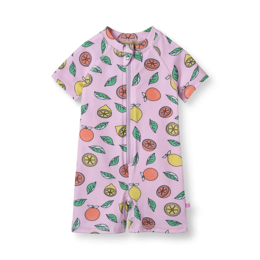 Badedragt Uv50   Pink Lavender   80 fra Småfolk