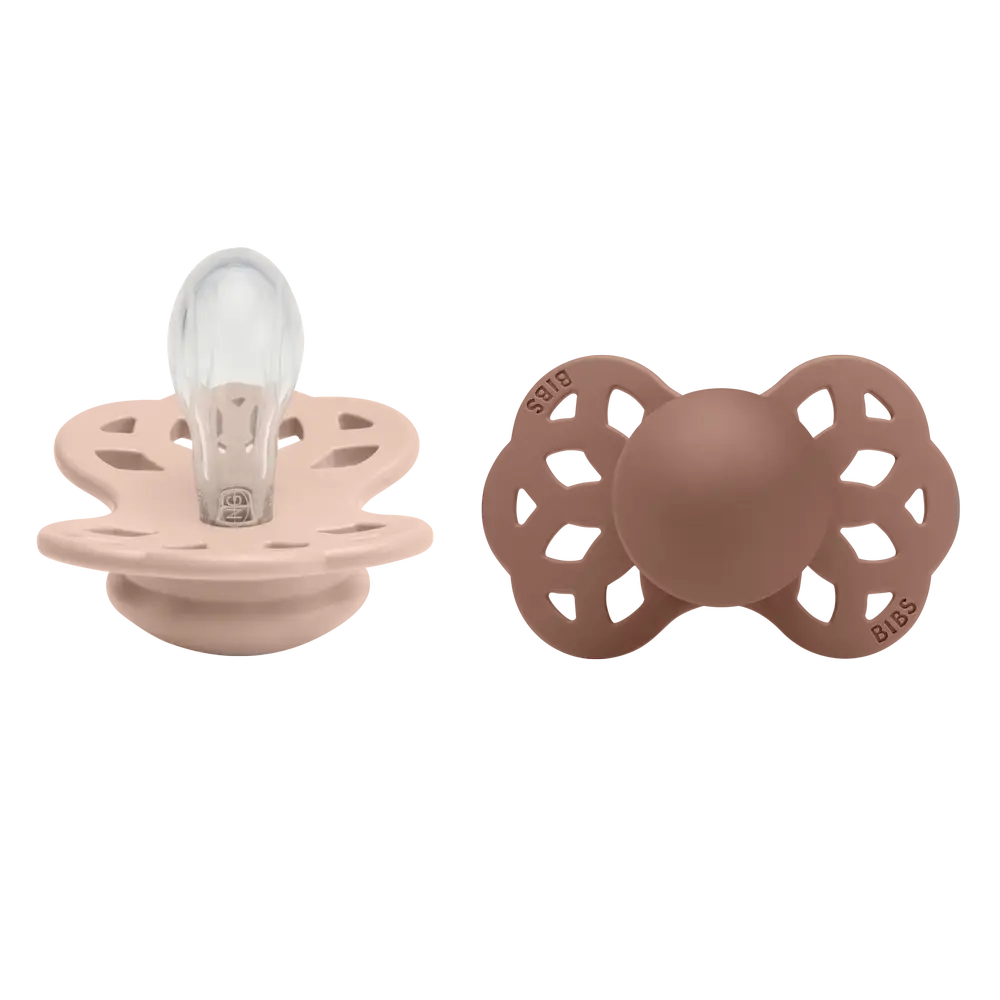 Infinity Silikone   Str 1   Blush Woodchuck fra Bibs