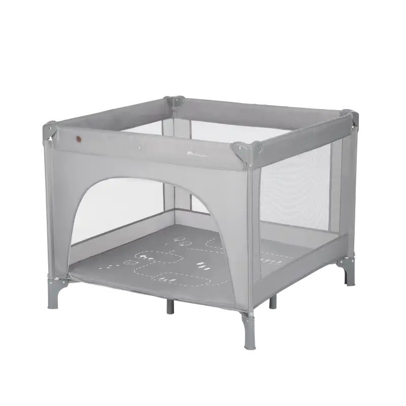 Adonis Rejse Kravlegård   Mineral Gray fra Bebeconfort