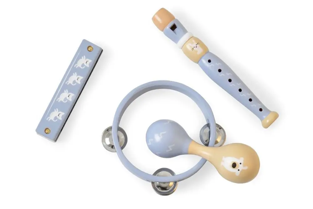 Musiksæt med Instrumenter i Blå fra Magni - Fantastisk Tilbud!