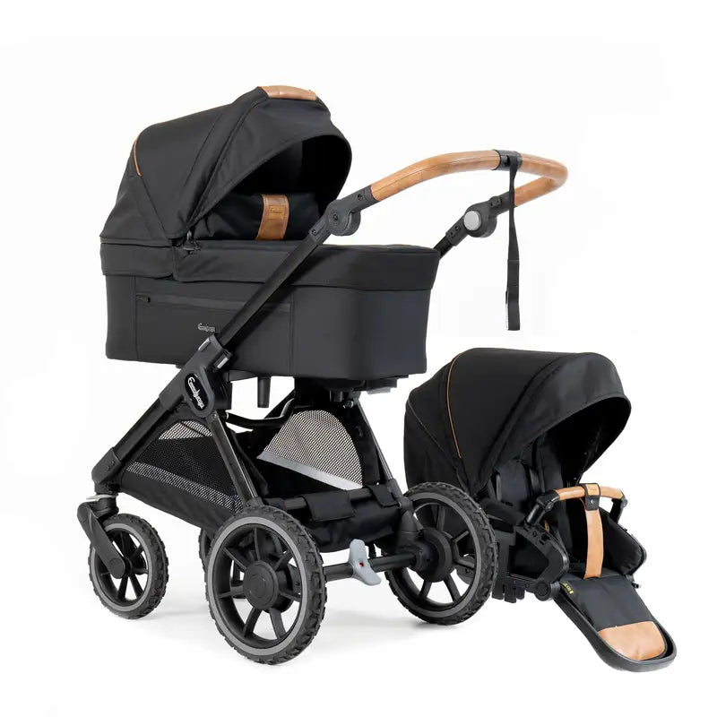 Sento Pro Flat Combi   Outdoor Black fra Emmaljunga