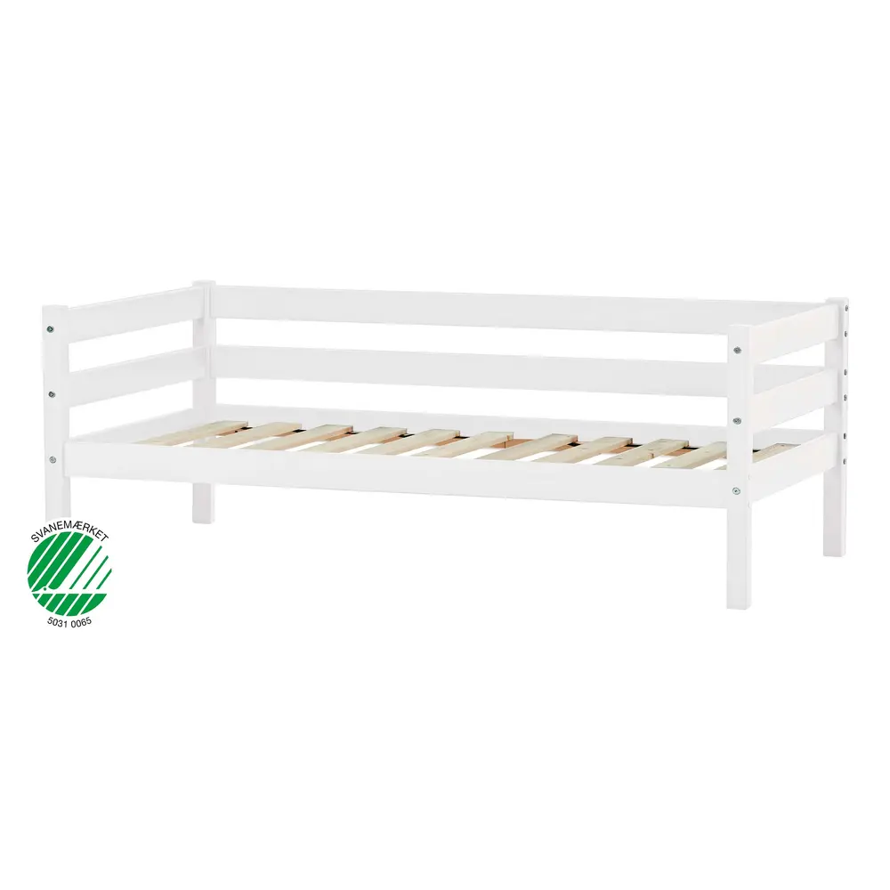 Eco Comfort Juniorseng 70x160 Cm.   Hvid fra Hoppekids