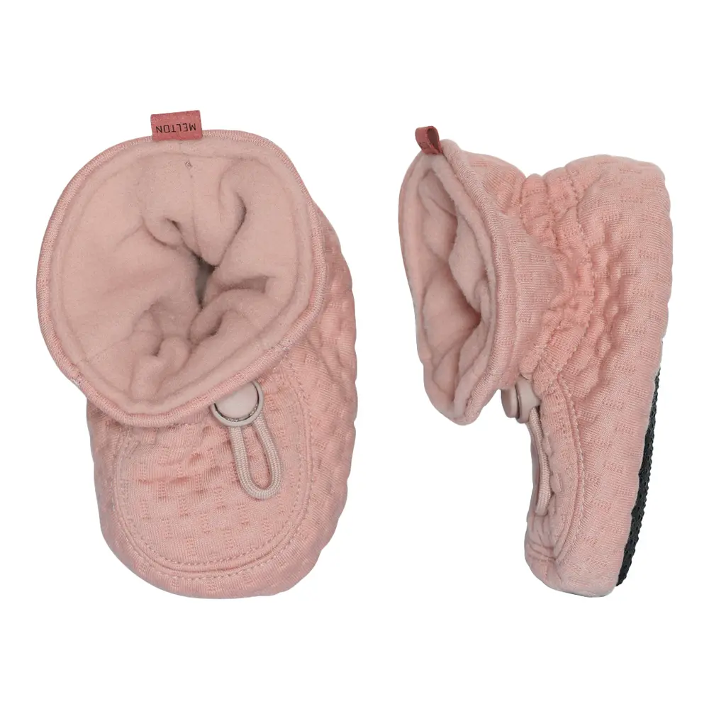 Struktur Hjemmesko i Alt Rosa fra Melton - Komfortabel Futter