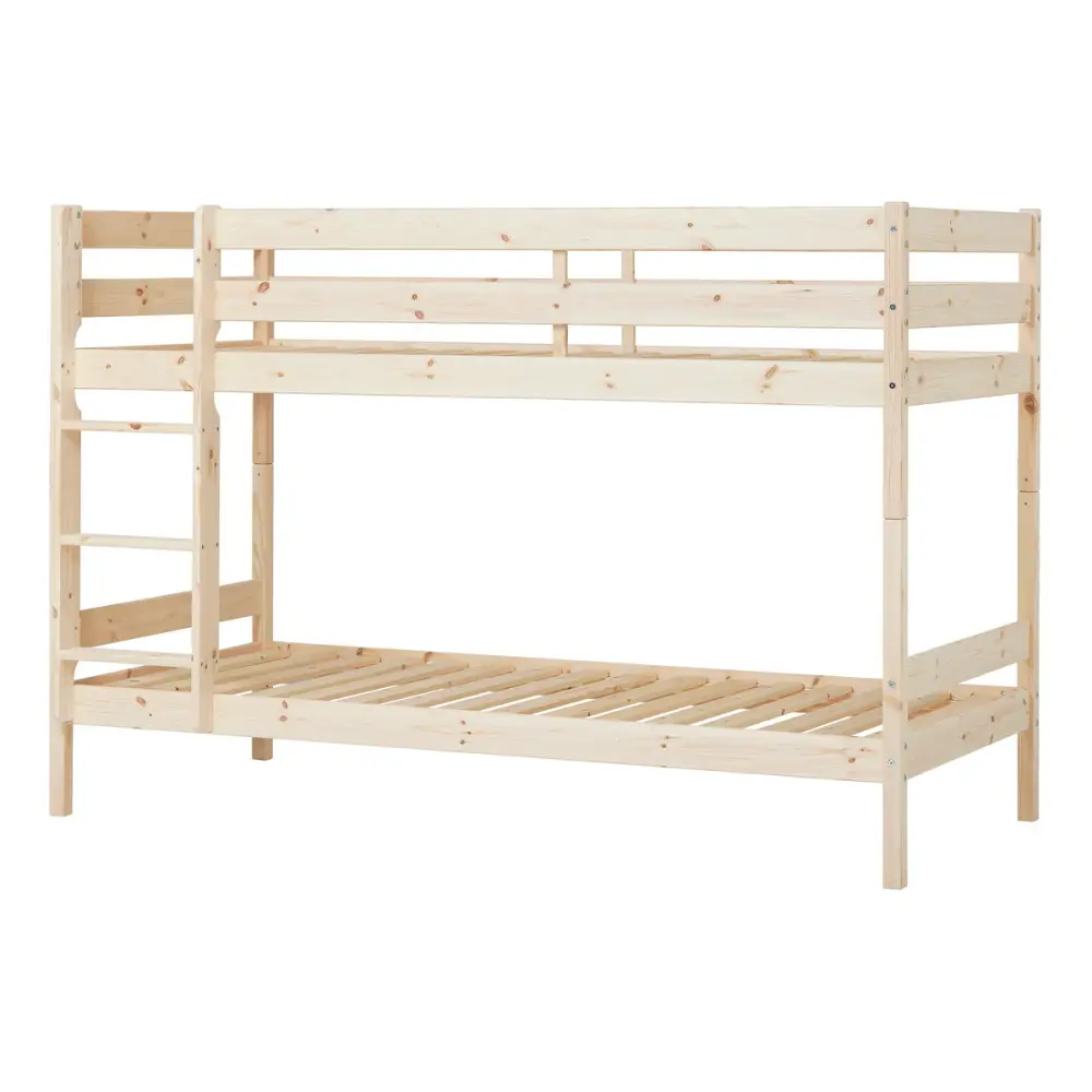 Køjeseng med Bund, Eco Comfort 90x200 Cm - Natur
