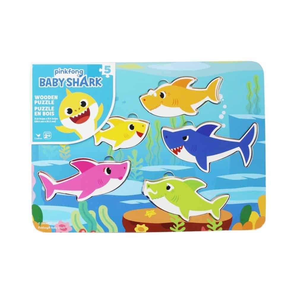 Træpuslespil fra Baby Shark