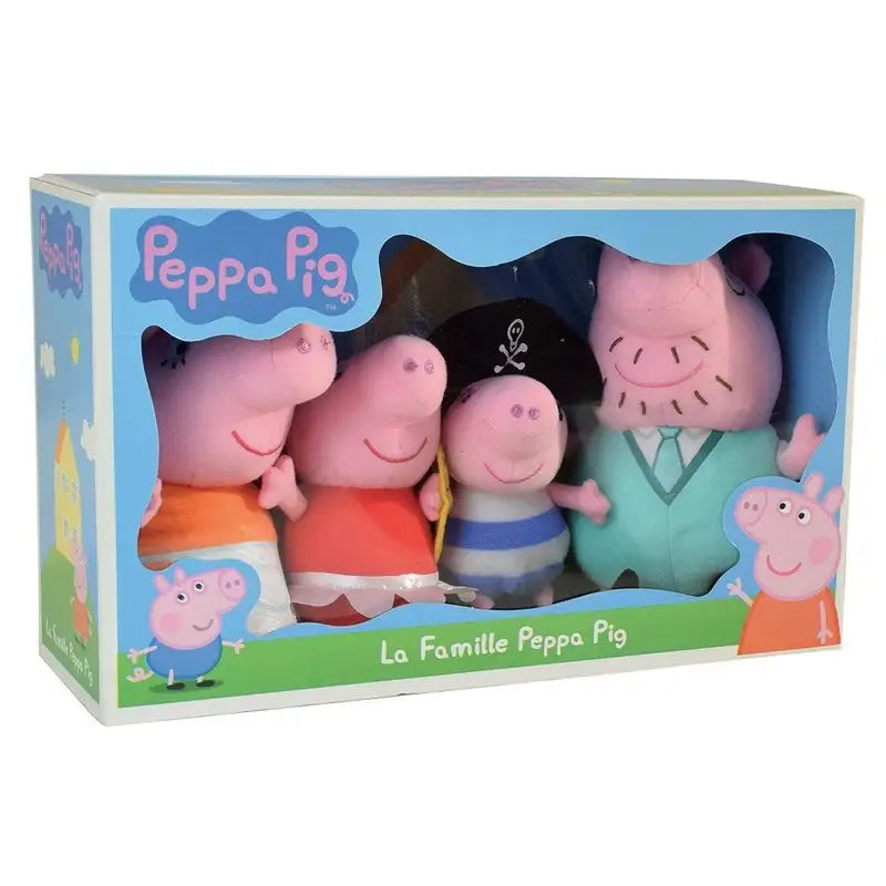 Gurli Gris Familie 22 cm - Sensorisk Aktivitetslegetøj