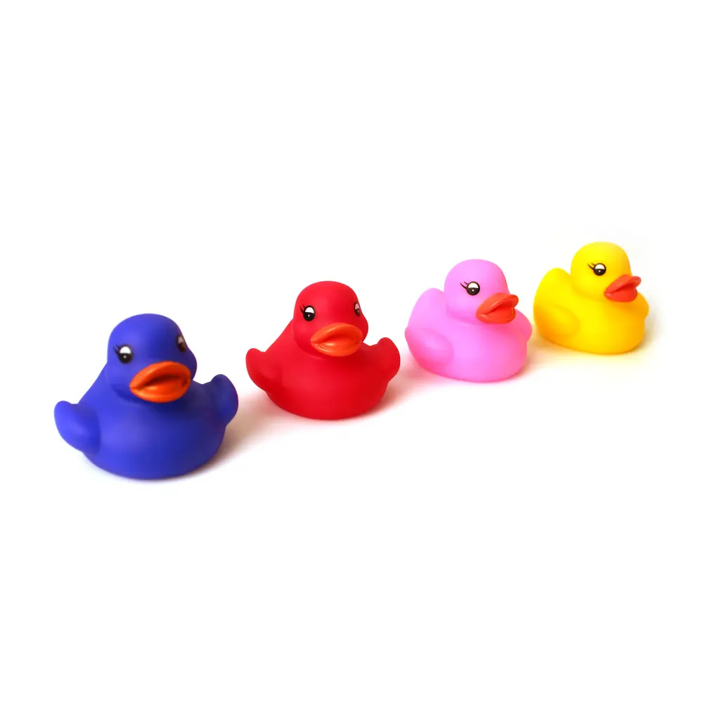 Badeand, 4 Farver Ass. fra Magni