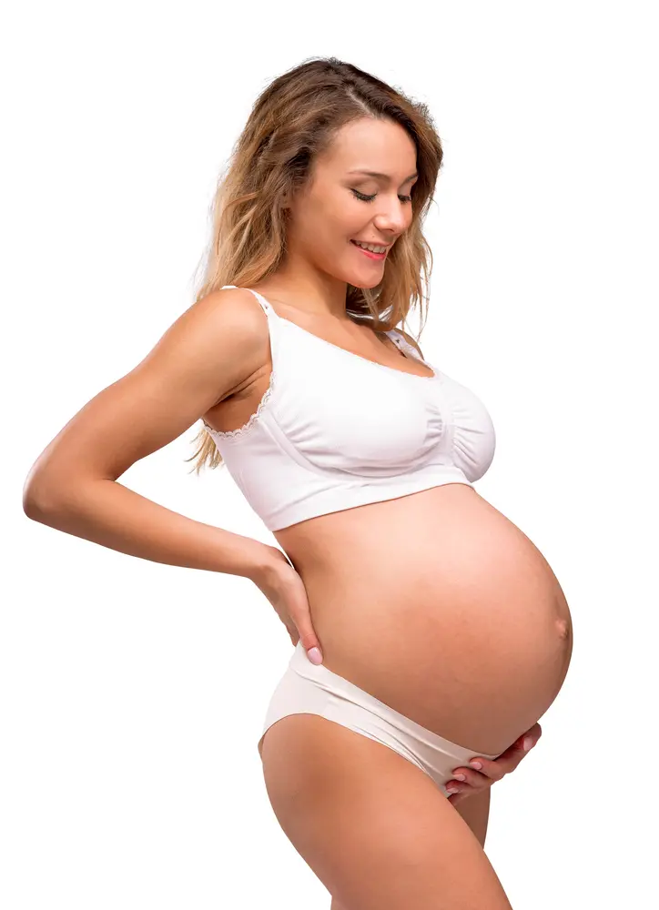 Amme BH med Gelé Bøjle og Indlæg - Hvid fra Carriwell