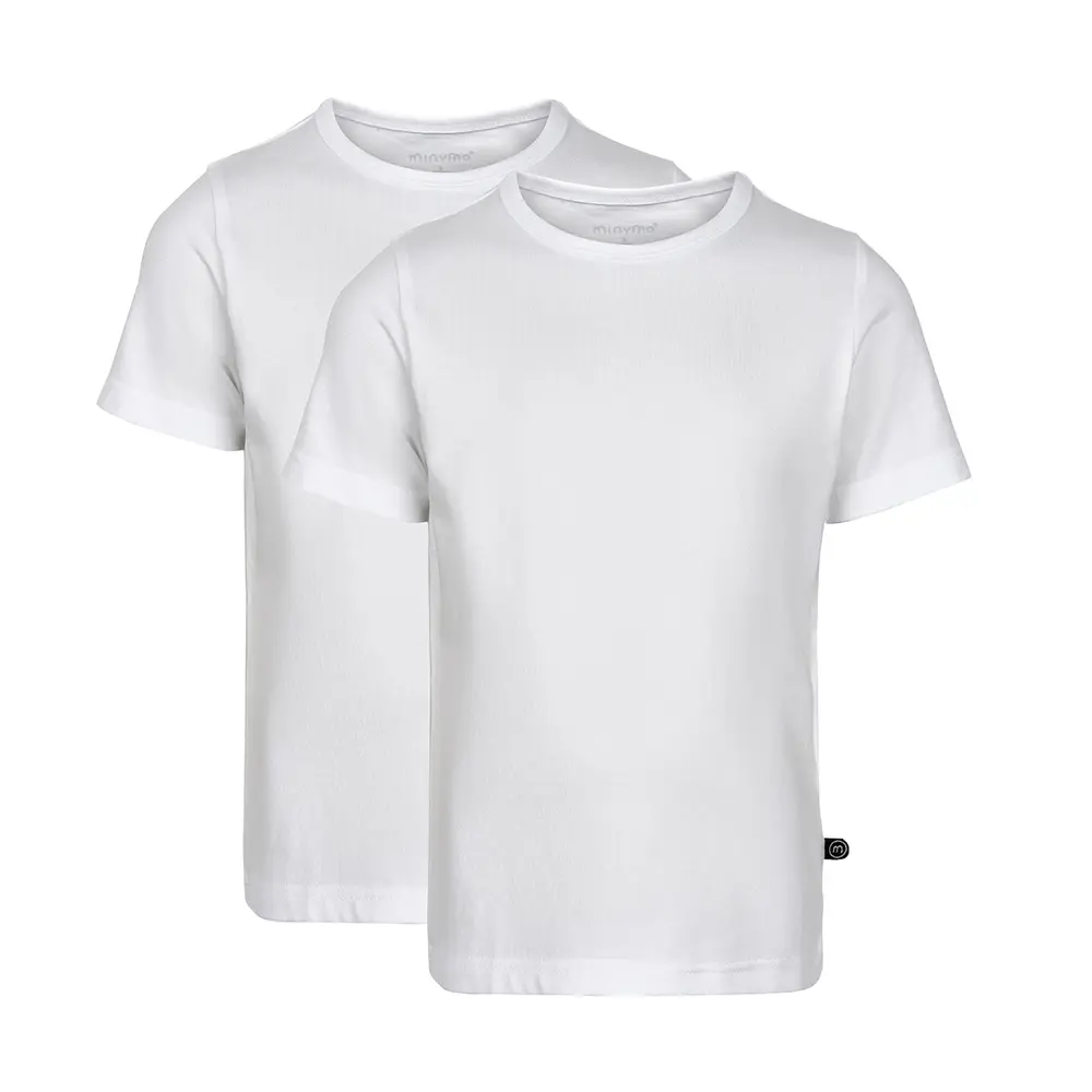 2 Pak Basic T Shirt   110   92 fra Minymo