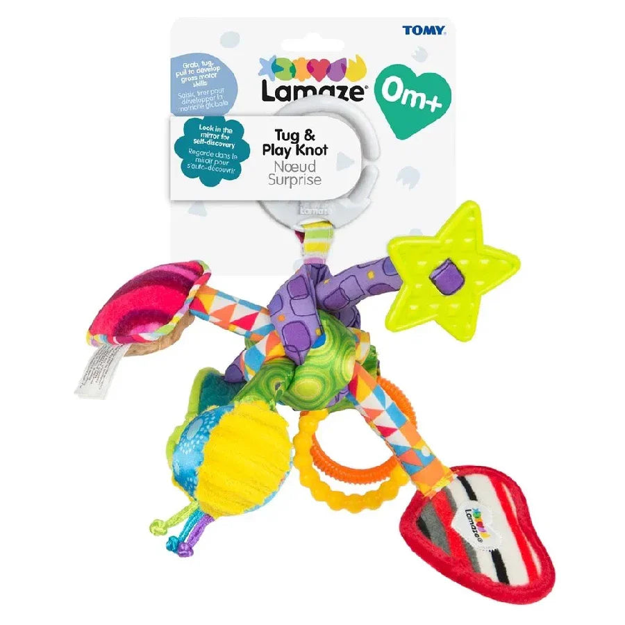 Lamaze Tug & Play Knot - Sjovt Bidelegetøj til Baby