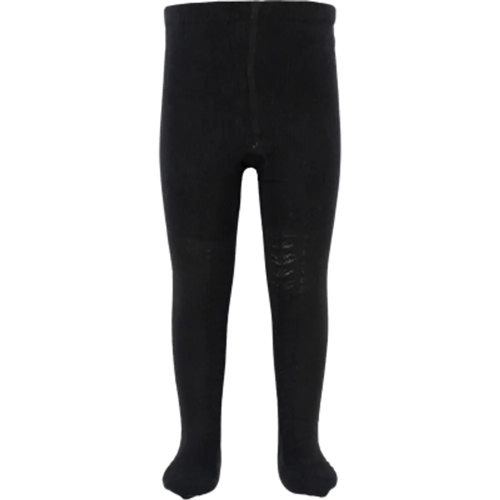 Bløde Bambus Strømpebukser i Sort fra Minipop