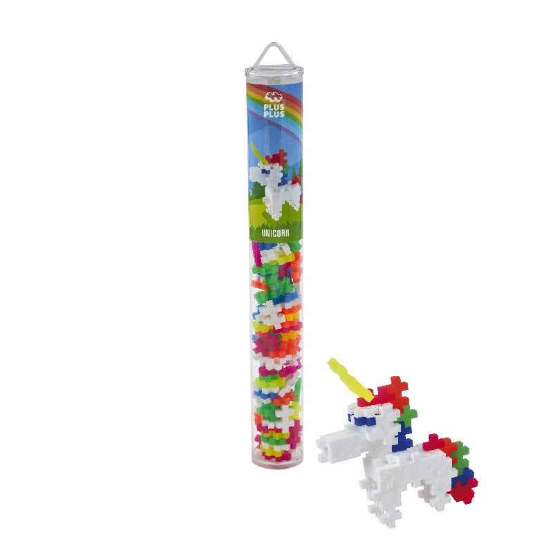 Tube Plus Plus Unicorn   100 Pcs fra Plus-plus