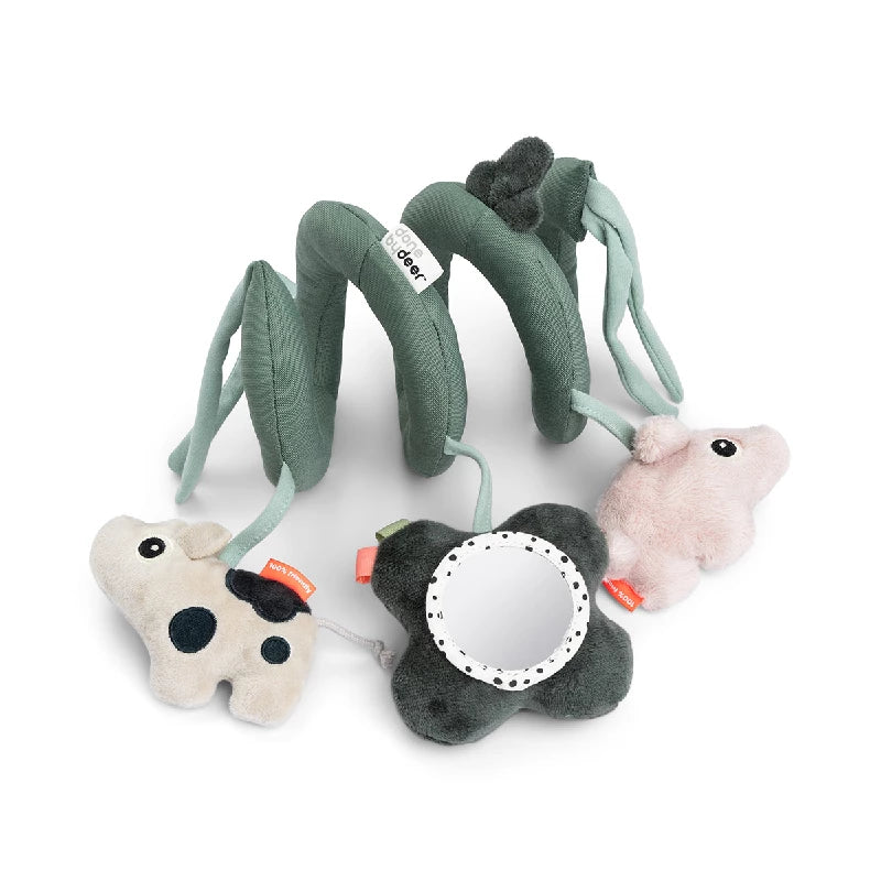 Aktivitetsspiral Tiny Farm Grøn - Stimulér dit barn!