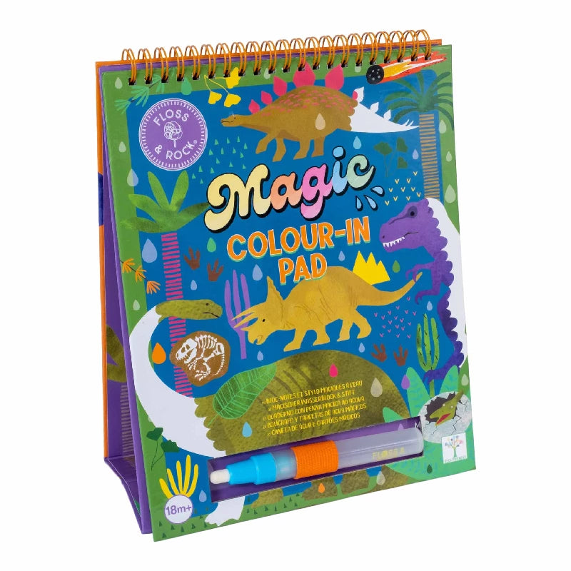 Dino Magic Water Easel And Pen fra Floss & Rock