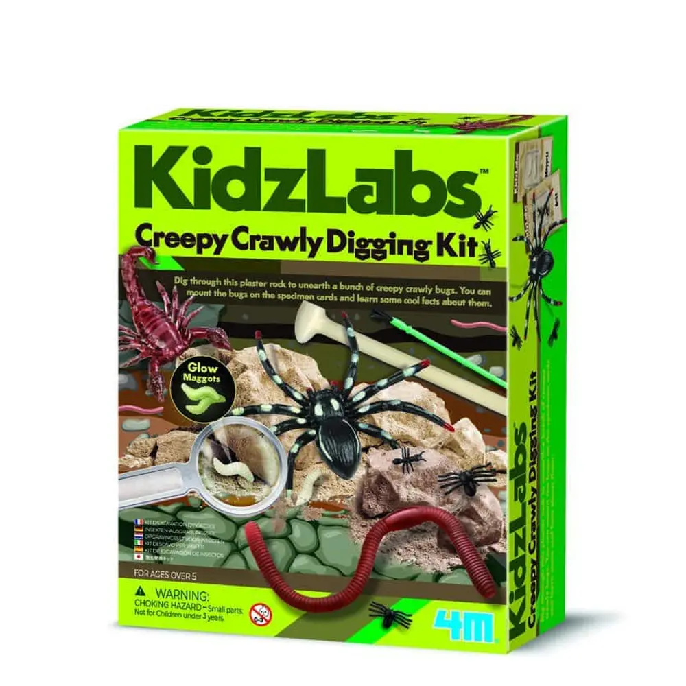 Kidzlabs  Creepy Crawly Digging Kit fra 4m